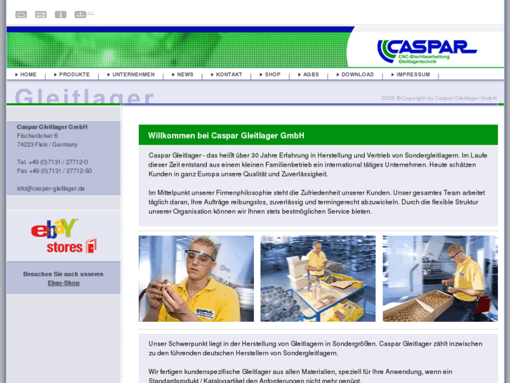 www.caspar-gleitlager.de