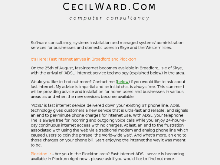 www.cecilward.co.uk