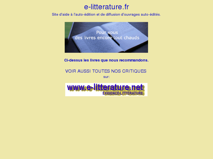 www.e-litterature.fr