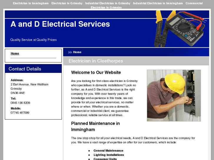 www.electriciansingrimsby.com