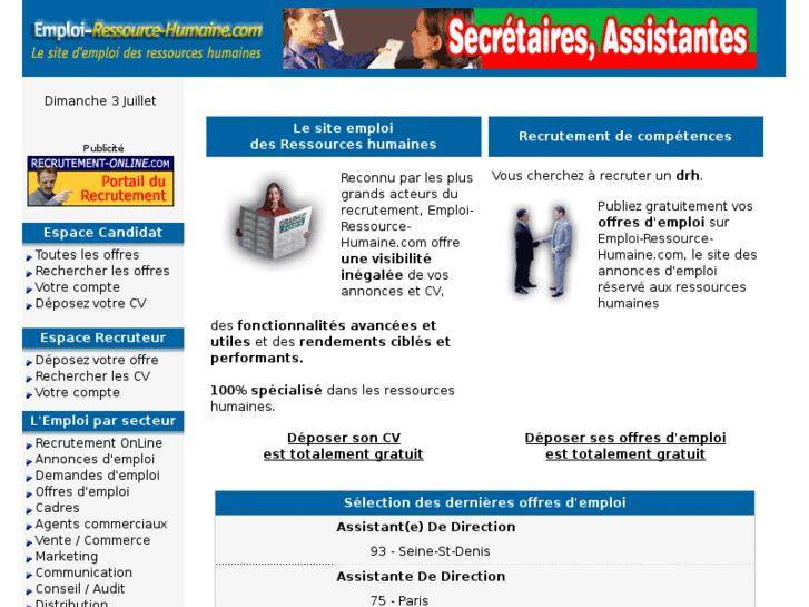 www.emploi-ressource-humaine.com