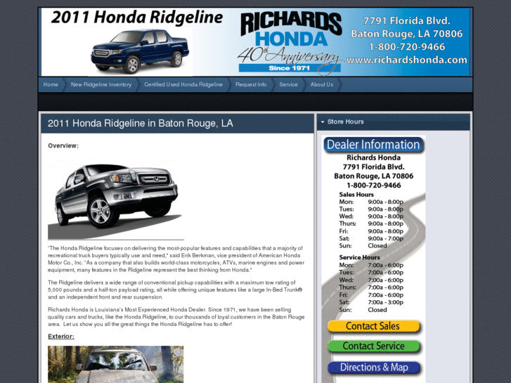 www.hondaridgelinebatonrouge.com