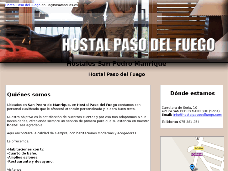 www.hostalpasodelfuego.com