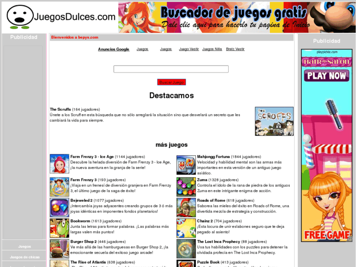 www.juegosdulces.com