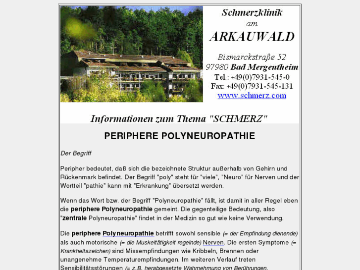 www.periphere-polyneuropathie.de