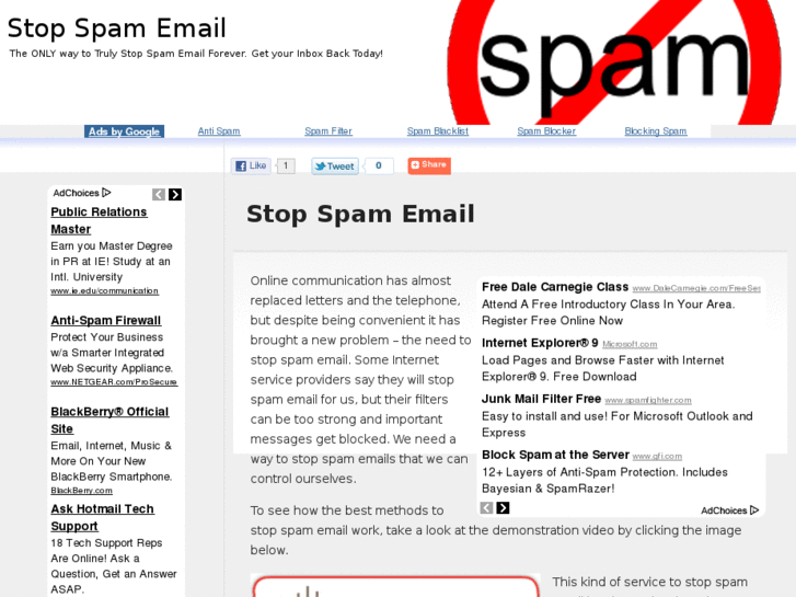 www.stopspamemail.net