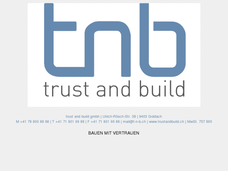 www.trustandbuild.ch