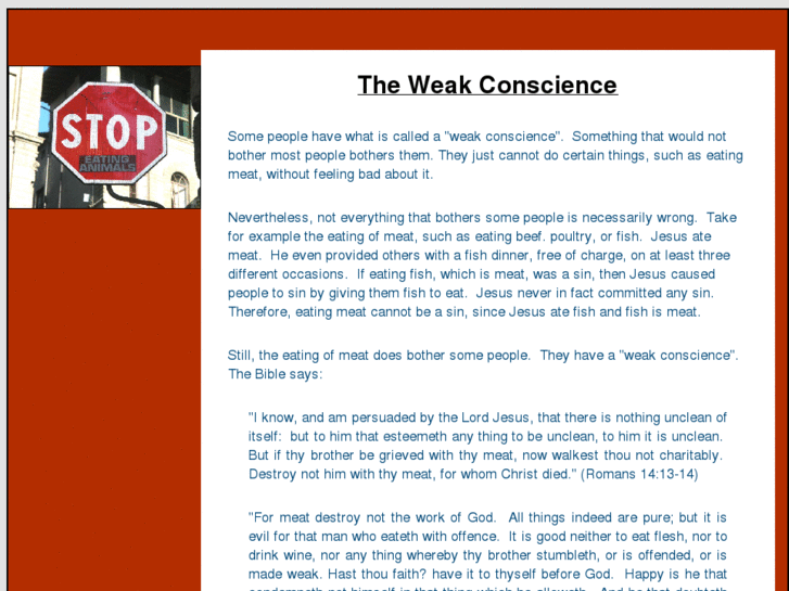 www.weakconscience.com