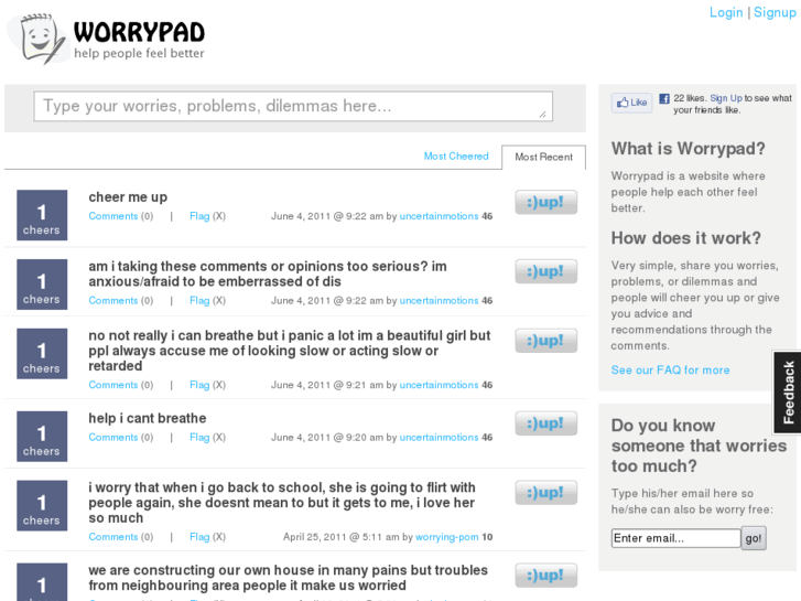 www.worrypad.com