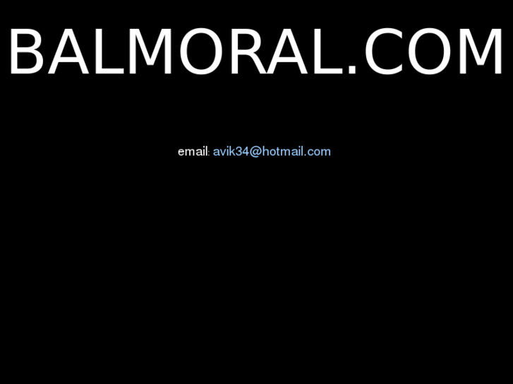 www.balmoral.com