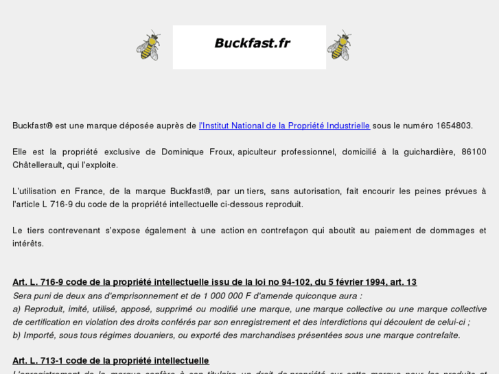 www.buckfast.fr