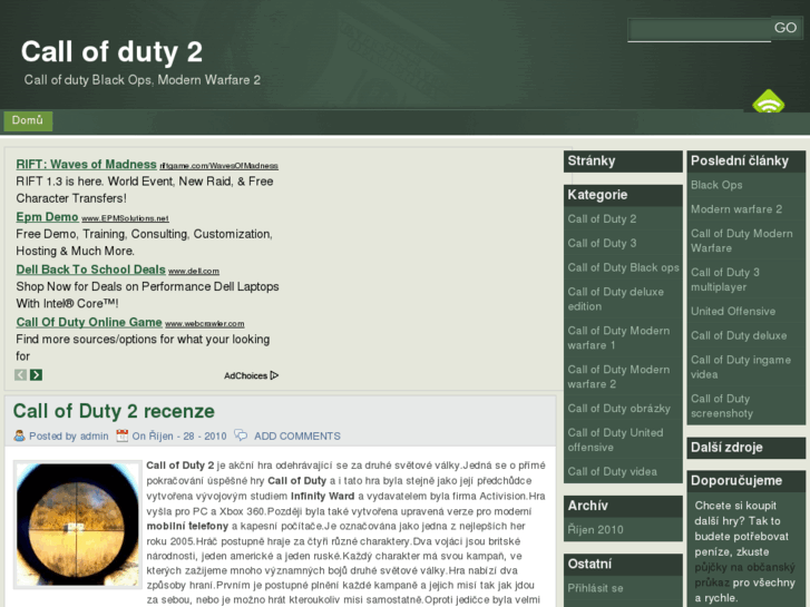 www.callofduty2.cz