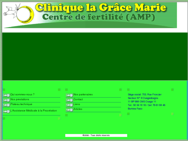 www.cliniquelagracemarie.com