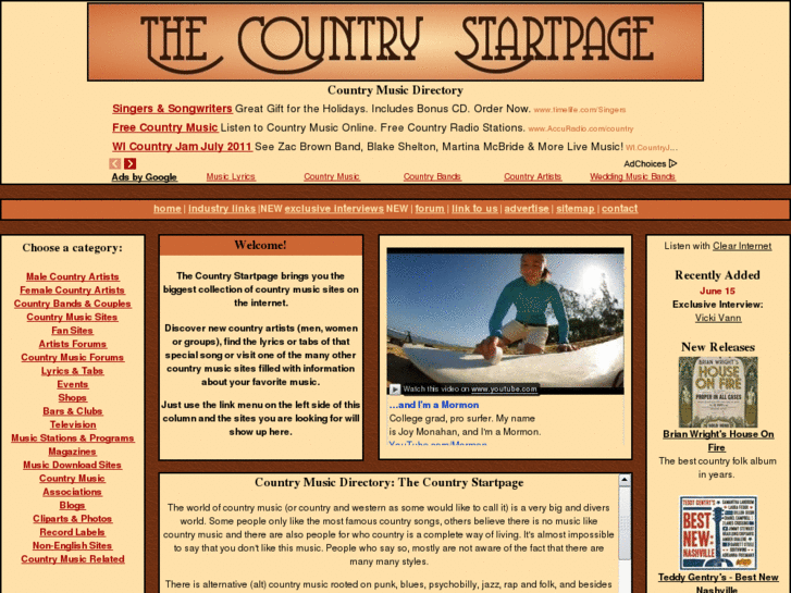 www.countrystartpage.com