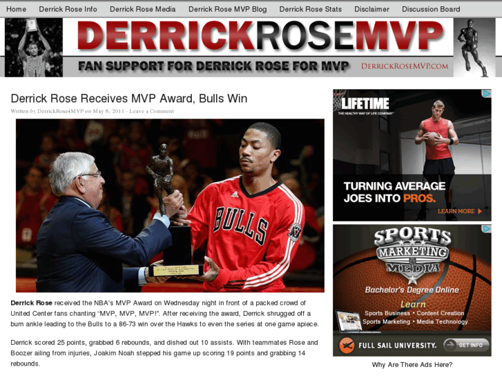 www.derrickrosemvp.com