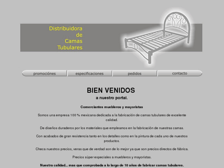 www.distribuidoradecamastubulares.com