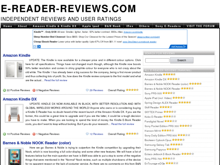 www.e-reader-reviews.com