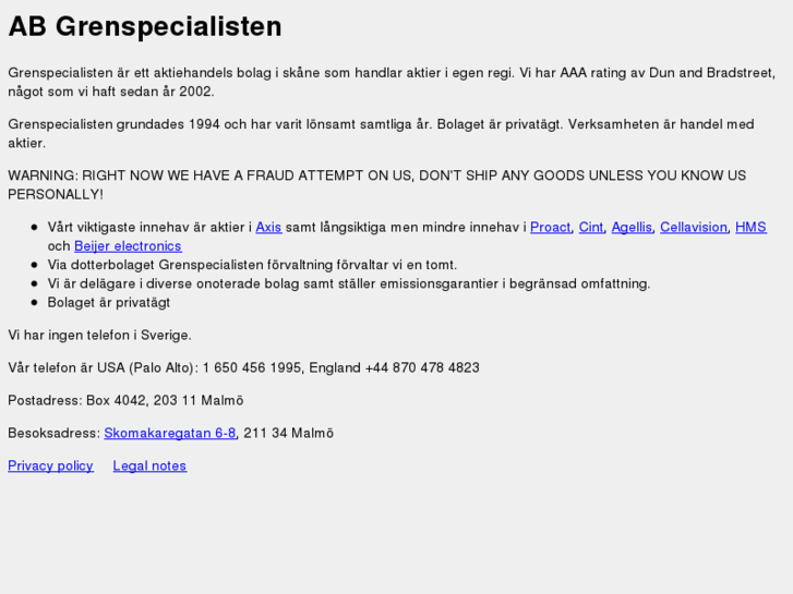 www.grenspecialisten.com