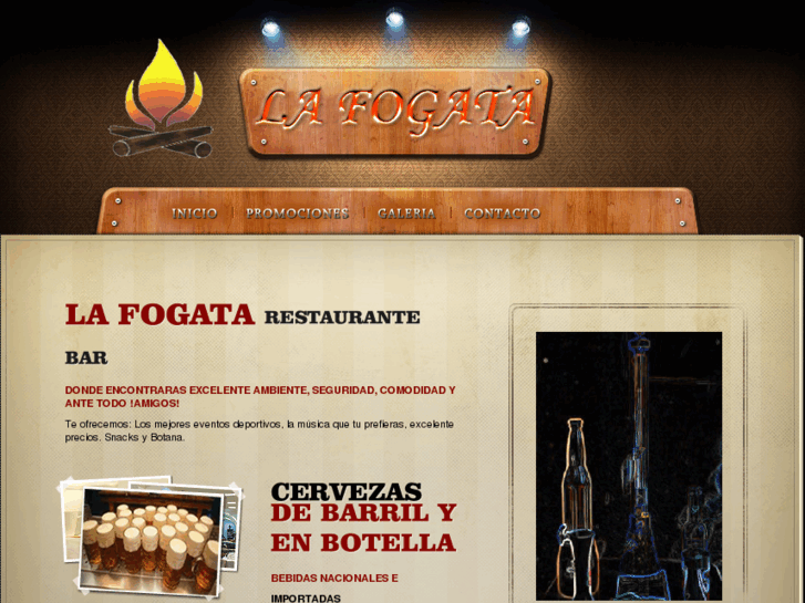 www.lafogatarestaurantebar.com