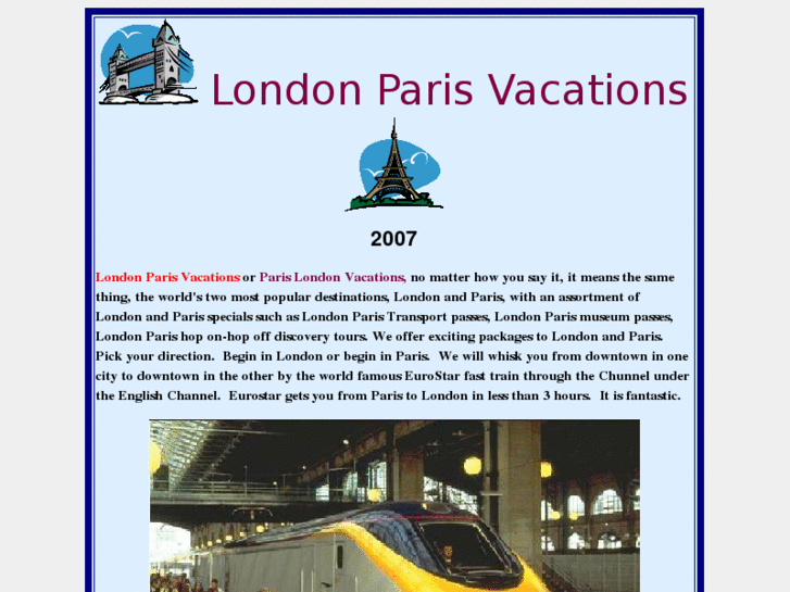 www.londonparisvacations.com