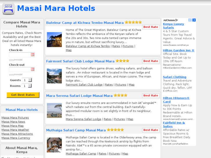 www.masaimarahotels.com