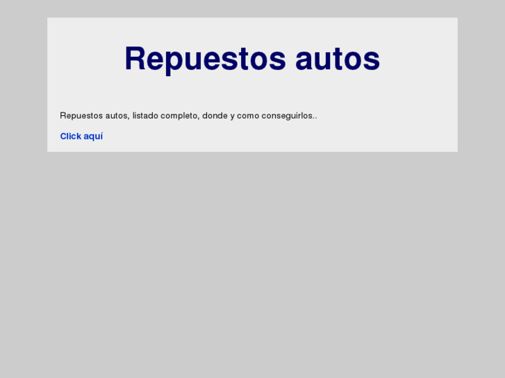 www.repuestosautos.net