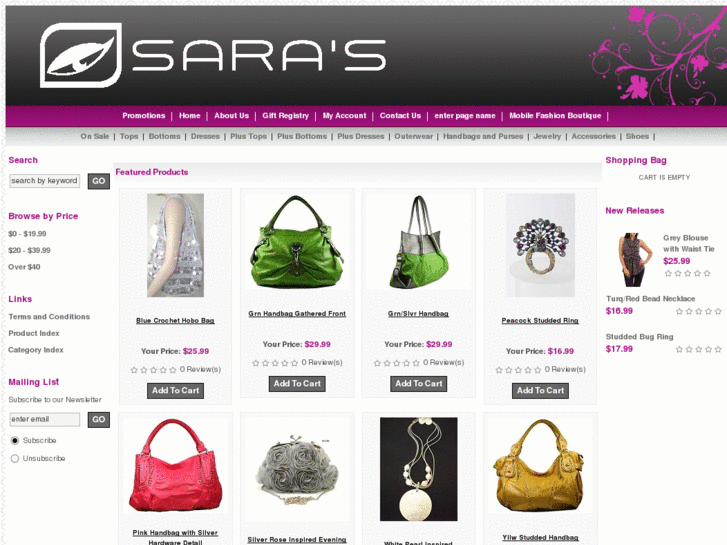 www.sarasonline.com