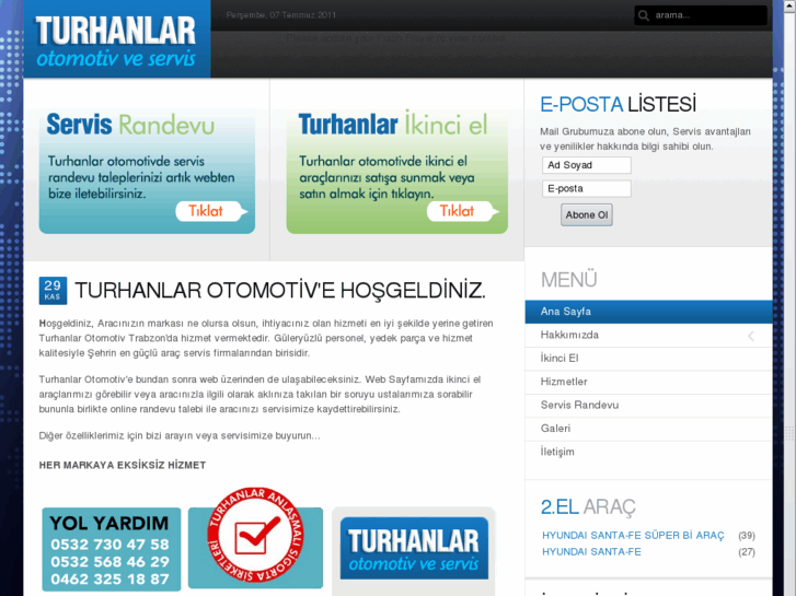 www.turhanlarotomotiv.com