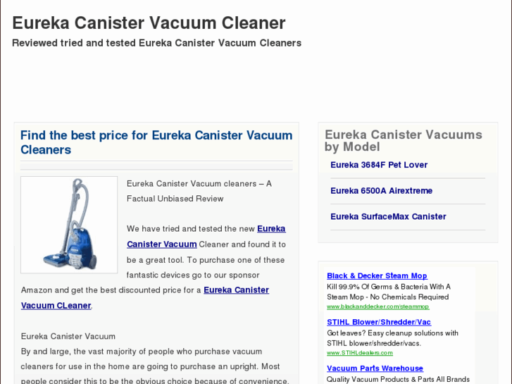 www.eurekacanistervacuum.net