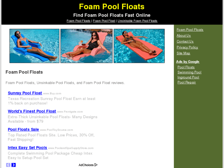 www.foampoolfloats.org