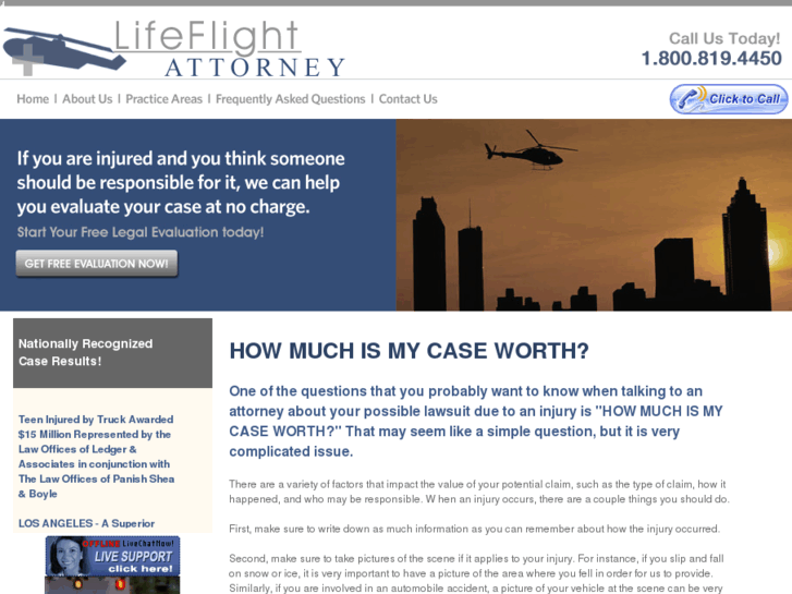 www.lifeflightattorney.com