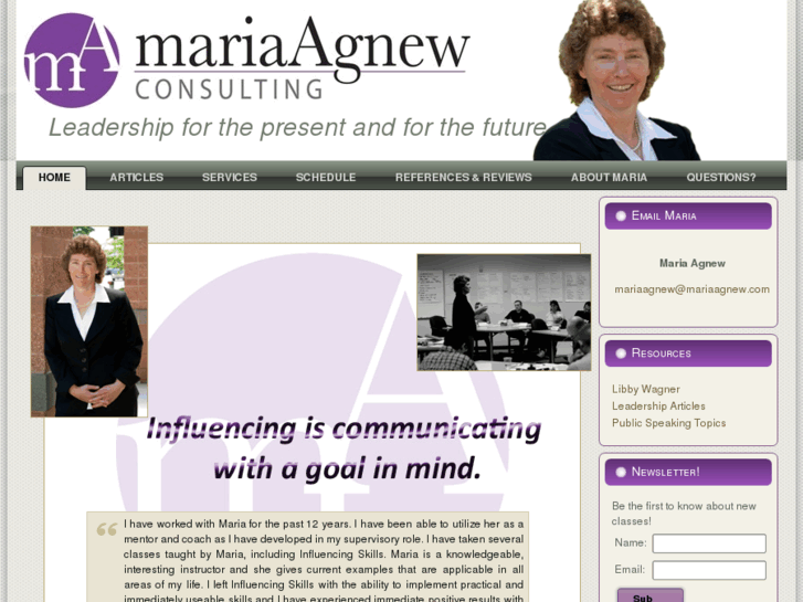 www.mariaagnew.com