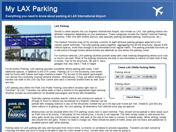 www.mylaxparking.com