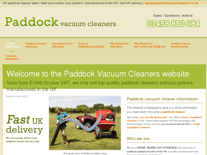 www.paddockvacuumcleaners.co.uk