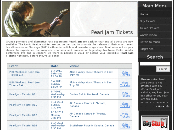 www.pearljamtickets.org