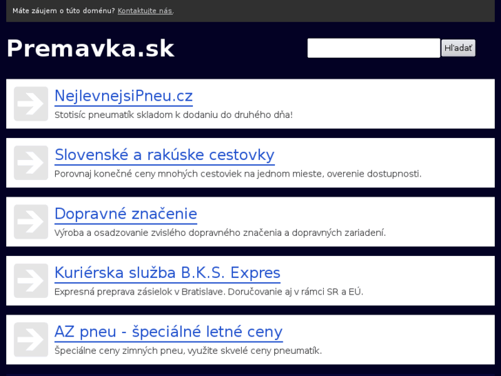 www.premavka.sk