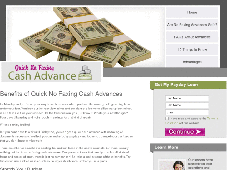 www.quicknofaxingcashadvance.com