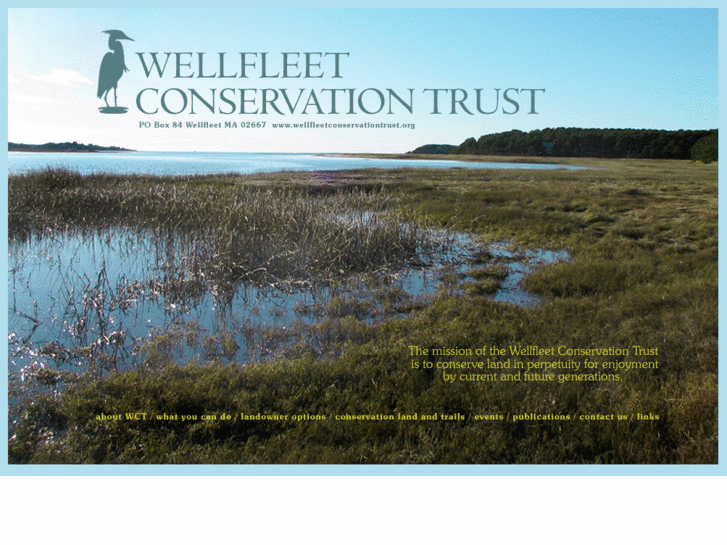 www.wellfleetconservationtrust.org