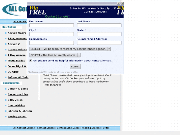 www.allcontactlenses.com