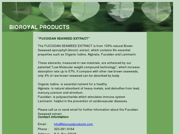 www.bioroyalproducts.com