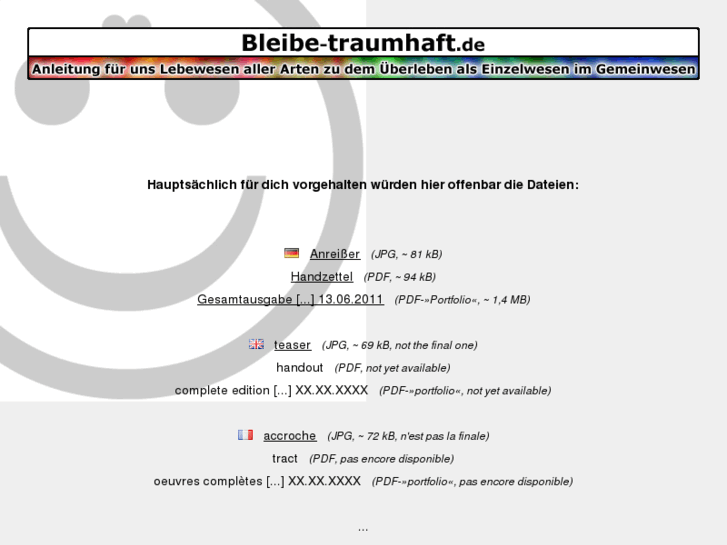 www.bleibe-traumhaft.de