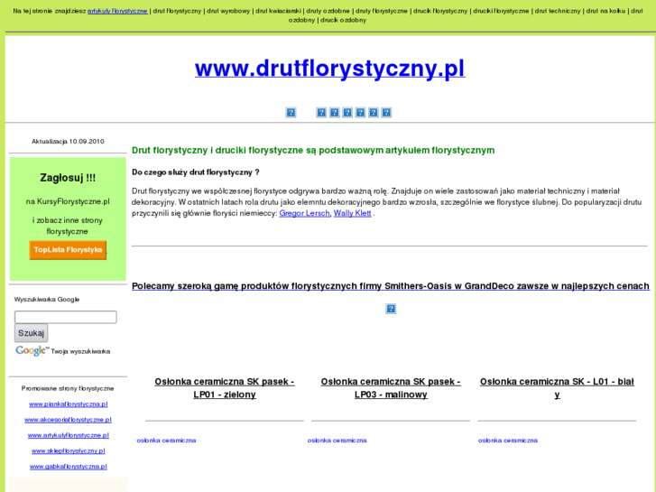www.drutflorystyczny.pl