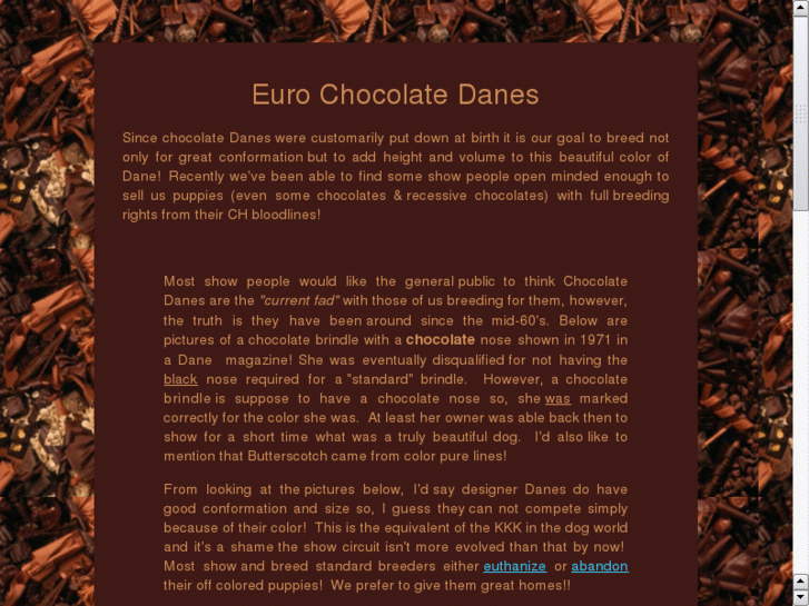 www.eurochocolatedane.com