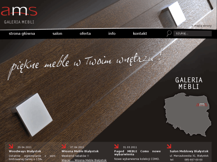 www.galeriamebliams.pl