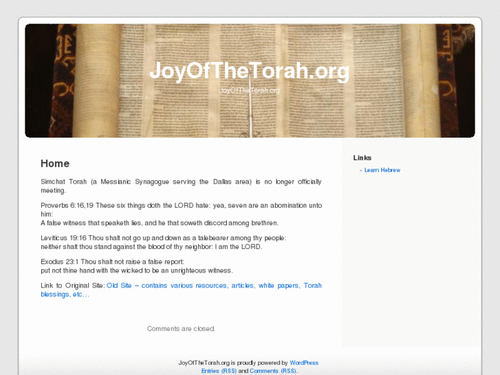www.joyofthetorah.org
