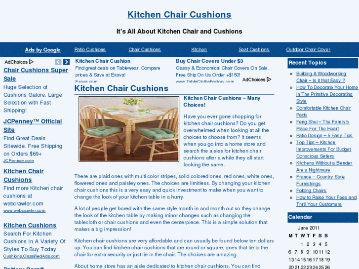 www.kitchenchaircushions.net