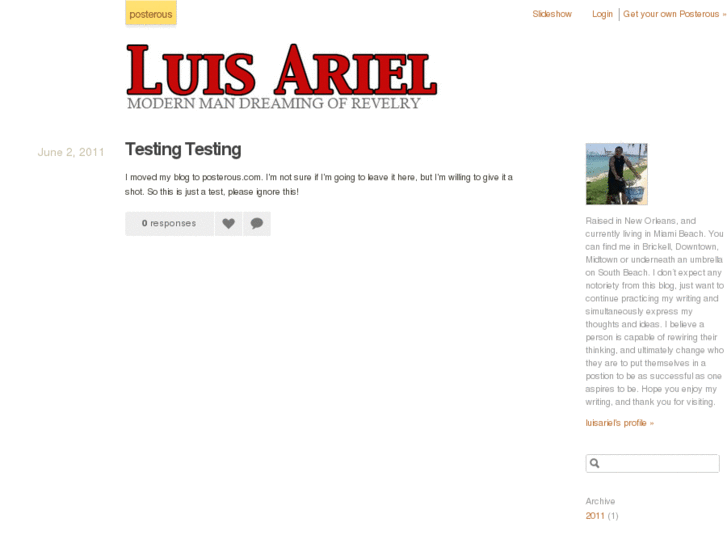 www.luisariel.com