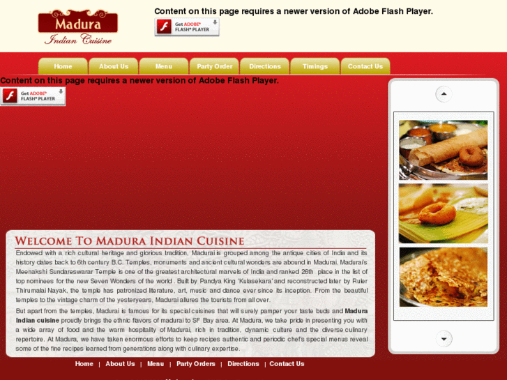 www.maduraindiancuisine.com