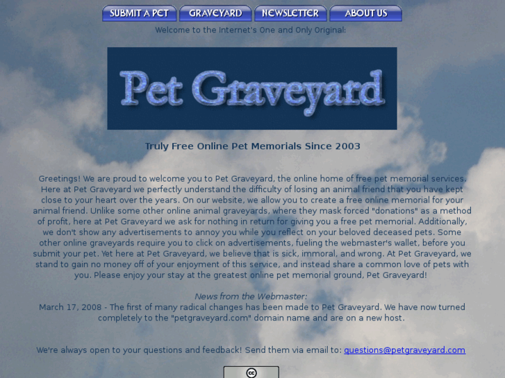 www.petgraveyard.com