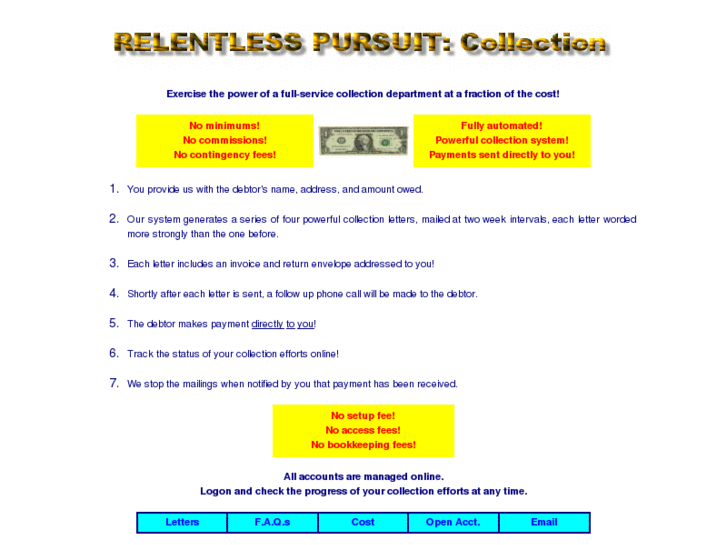 www.relentlesspursuitcollection.com